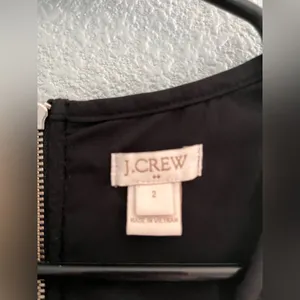 J crew Elegant Black‎ Sleeveless Dress it is in good condition thumbnail 6