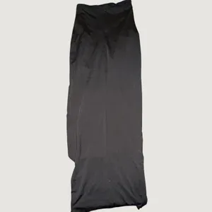 Superdown Black Maxi Skirt High Waisted Draped Front XXS Solid Long Bodycon thumbnail 2