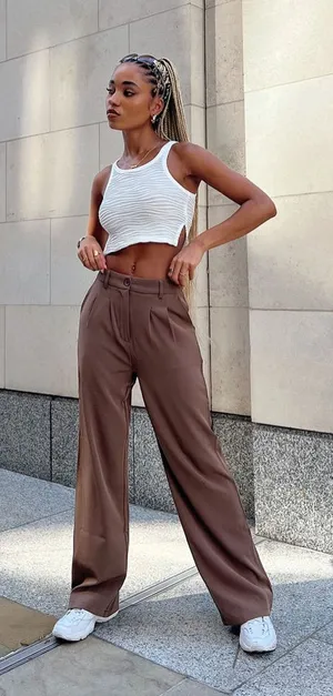 Princess Polly Archer Pants thumbnail 1