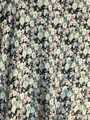 Natural Life Floral V-Neck Top Flowers Whimsical Fairy Size XL Lightweight thumbnail 6