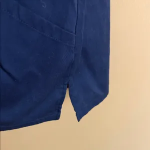 Cherokee Navy Blue V-Neck Medical Scrub Top thumbnail 7