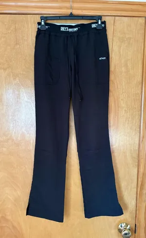 Grey’s Anatomy Black Scrub Pants thumbnail 1