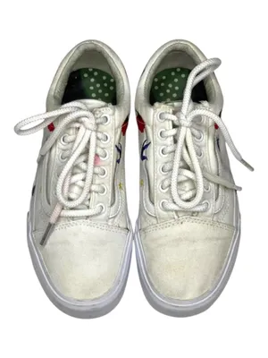 Vans® ✌︎ Old Skool Limited Edition Desert Embellished Sneaker ✌︎︎ White ✌︎︎ 7M thumbnail 10