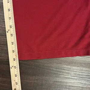 Halara Pleated Wide Leg Trousers Red High Waisted Elastic Back XS Regular Pkt thumbnail 7
