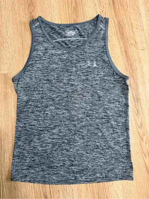 Under Armour Men's Gray Heather Performance Tank Top‎ thumbnail 1