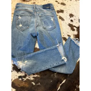 MOTHER The Insider Crop Step Fray FRAY Holy Melancholy Size 27‎ thumbnail 7