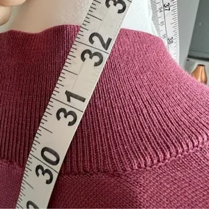 Lululemon Blissful Zen Merino‎ Wool Wrap Sweater Pink Size 2 thumbnail 6