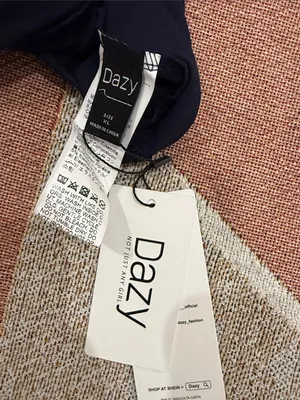 Navy Boxy Short-Sleeve Tee Shirt thumbnail 2