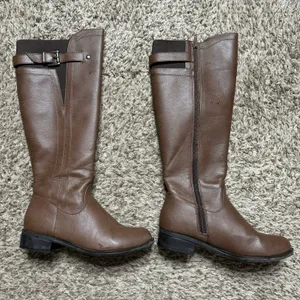 Soda Brown Boots thumbnail 1