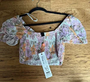 MINKPINK Ester Puff Sleeve Top thumbnail 5