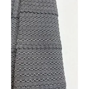 Xhilaration Skater Skirt Womens XS Black Textured Knit Box Pleat Mini Flare‎ thumbnail 5