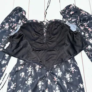 Black Ruched Dress thumbnail 7