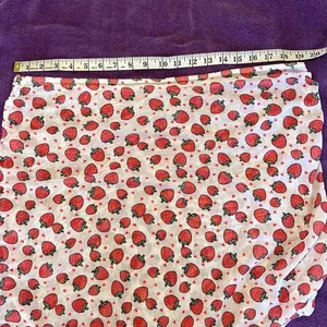 Size 4XL 3 piece strawberry print bikini top bottom coverup EUC thumbnail 13