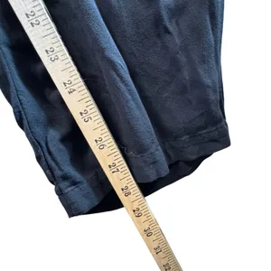 Abercrombie & Fitch Jumpsuit‎ Tie Back Viscose Black Size M Wide Leg Boho Chic thumbnail 8