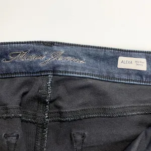 Mavi Jeans Womens 31/30 Alexa Mid Rise Skinny Dark‎ Wash Classic Stretch Ankle thumbnail 7