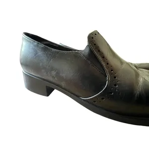 Womens Munro American shoes,slip on mules,size‎ 7.5 M Brown Leather thumbnail 2