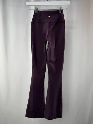 NWT Spiritual Gangster Spiritual Giselle‎ Boot Cut Pant in Midnight Plum Purple thumbnail 3