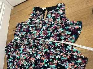 2X Plus size mid-length dress thumbnail 13