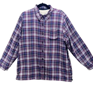 LL‎ Bean Shacket Blue Large thumbnail 1