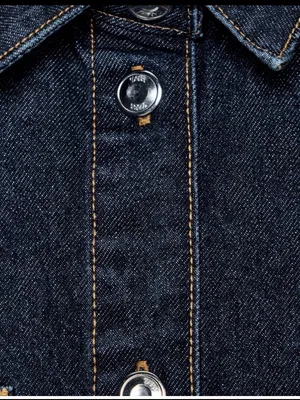 Zara Dark Blue Denim Romper thumbnail 8