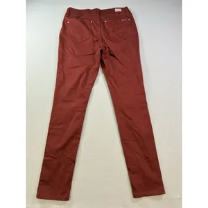 Seven7 Tummyless Women's‎ Size 6 High Rise Skinny Jeans Women's Fired Brick Red thumbnail 2