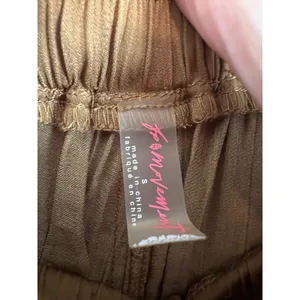 Free People‎ “So Slick” Cargo Pants Size S Brown Slouchy Pocket Pants thumbnail 6