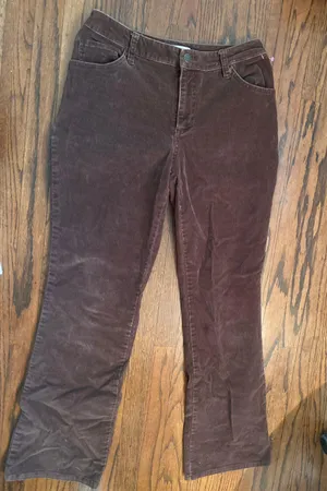 Brown Corduroy Pants Size 6 thumbnail 1