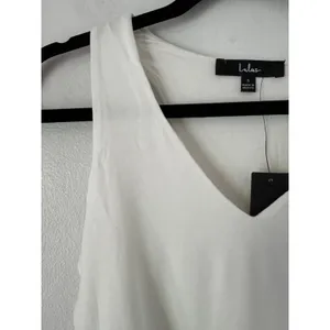 NWT Lulus Feel Like Dancing White Jersey Knit Crop Top Womens Size Small thumbnail 5