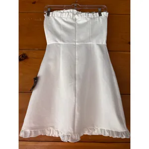 Lulus Little Lovely Ivory Strapless Mini Dress Party Cocktail Engagement Medium thumbnail 5