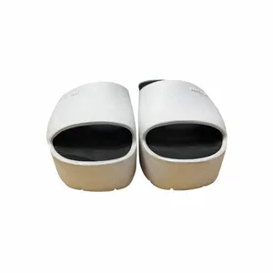 Lemon Jelly EU 37 US 6.5-7 Platform Sandals Slides White Lightweight Vacation thumbnail 3