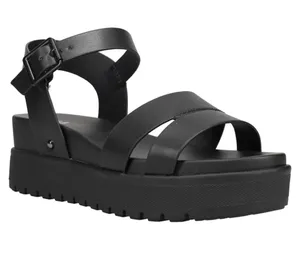 MIA Maya Ankle Strap Platform Wedge Womens Size 8.5 M Casual Sandals shoes thumbnail 1