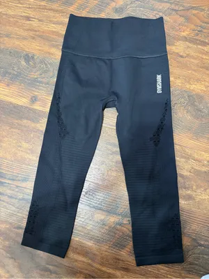 Gymshark Black Seamless Performance Leggings S thumbnail 3