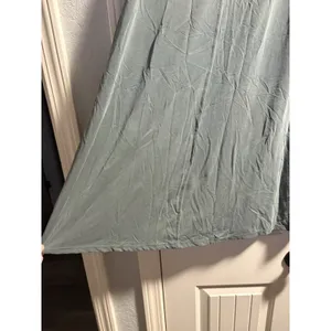 Spence Convertible Dress Sage Green Medium V-Neck Flutter‎ Sleeve Modal Blend thumbnail 4