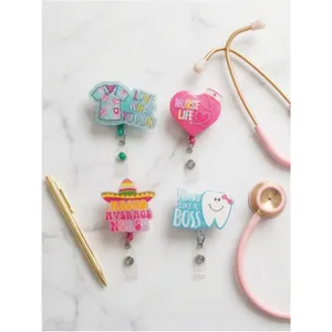 4 Simply Southern Badge Reels. Features 'Floss Like a Boss' text. thumbnail 8