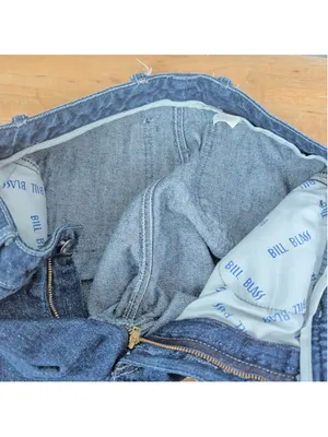 Vintage Bill Blass Cutoff Denim Shorts thumbnail 4