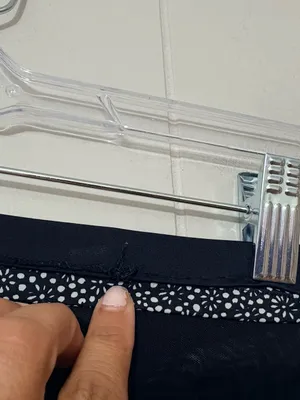 Lululemon Go With The Flow High Waist Freckle Flower Bikini Bottom Black White thumbnail 2