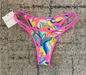 Kulani Kinis Twin Strap Cheeky Bikini Bottom thumbnail 1