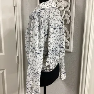 Lush blouse with gathered waist. thumbnail 3