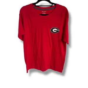 Champion UGA‎ Georgia Red Logo Tee Shirt - Size Large thumbnail 3