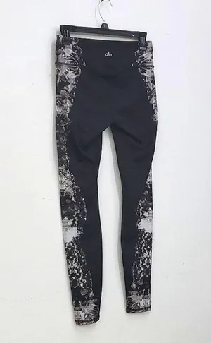 ALO YOGA High-Waist Airbrush Legging XS Dark Krystal Black thumbnail 6