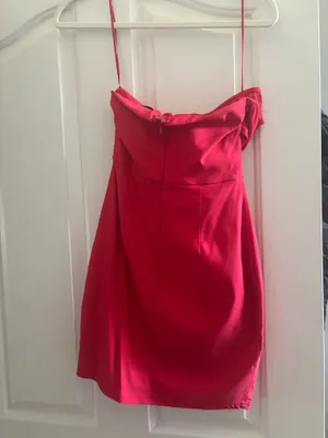 Red mini dress thumbnail 3