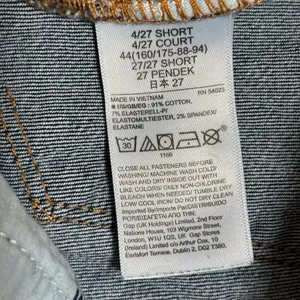 GAP Dark Blue Short High Rise Universal Jeggings thumbnail 4