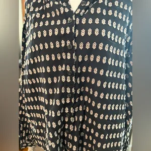 Pilco and the Letterpress- Anthropologie Textured Cotton Blouse thumbnail 3
