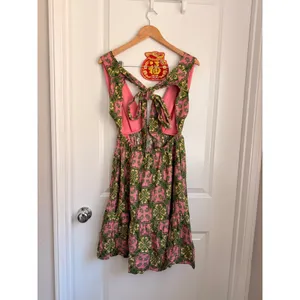 House of Harlow 1960 Bohemian Halter Top‎ Linen Mini Dress Zimmerman Core thumbnail 2