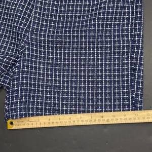 Lilly Pulitzer Tweed Gretchen Preppy Hi Rise Short Navy Fantasy Checkerboard 12 thumbnail 5