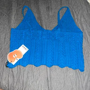 Cider Blue Knit Top thumbnail 4