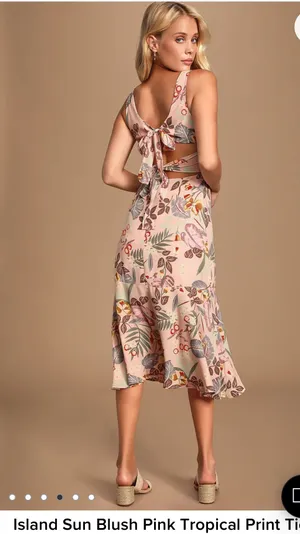 Lulus Floral Dress thumbnail 2
