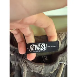 Rewash Brand Womens Camo‎ Cargo Joggers Green Brown Camouflage Pants Size M thumbnail 2