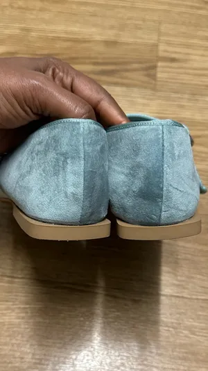 ZARA flat velvet ballet shoes thumbnail 6