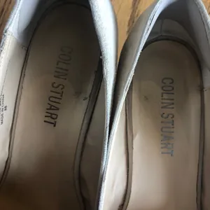Colin Stuart Wedges Peep Toe Espadrille Cream  thumbnail 6